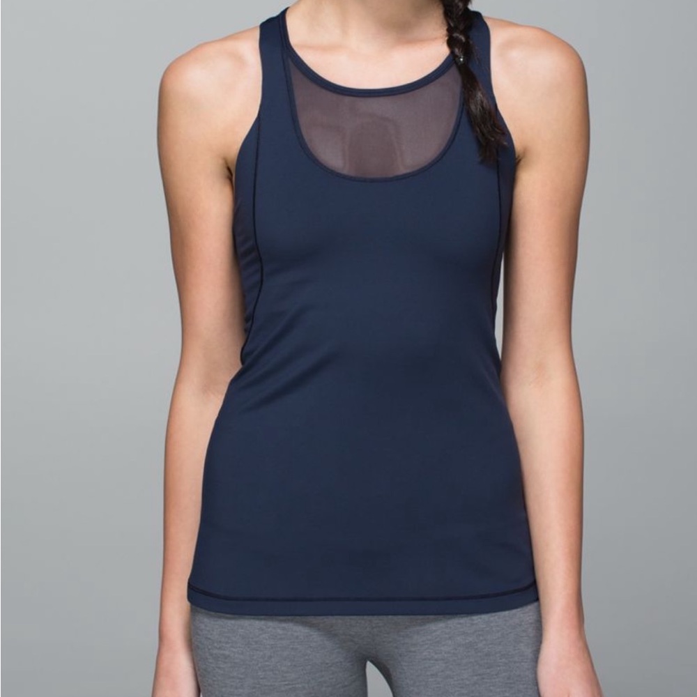 Lululemon Mesh With Me Tank Top